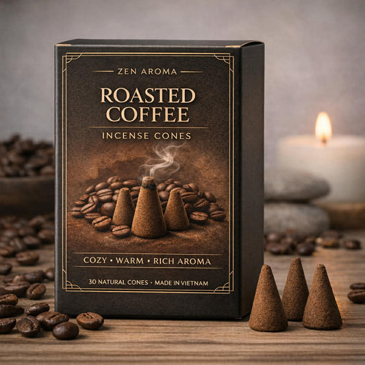 Coffee Incense Cones – A Grounded Aroma for Everyday Calm