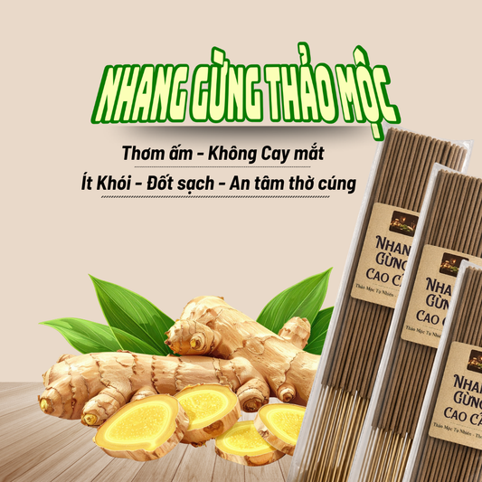 Ginger Ritual Incense Sticks